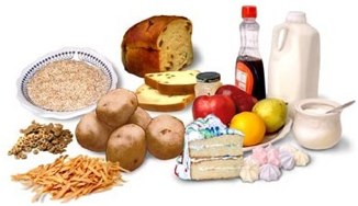 Carbohydrates foods