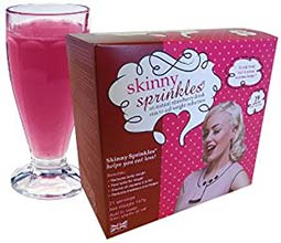 Skinny Sprinkles es un suplemento para el control de peso que funciona con glucomanano